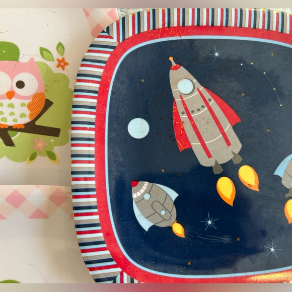 Circo kids melamine plates, set of 5. - Picture 6 of 8